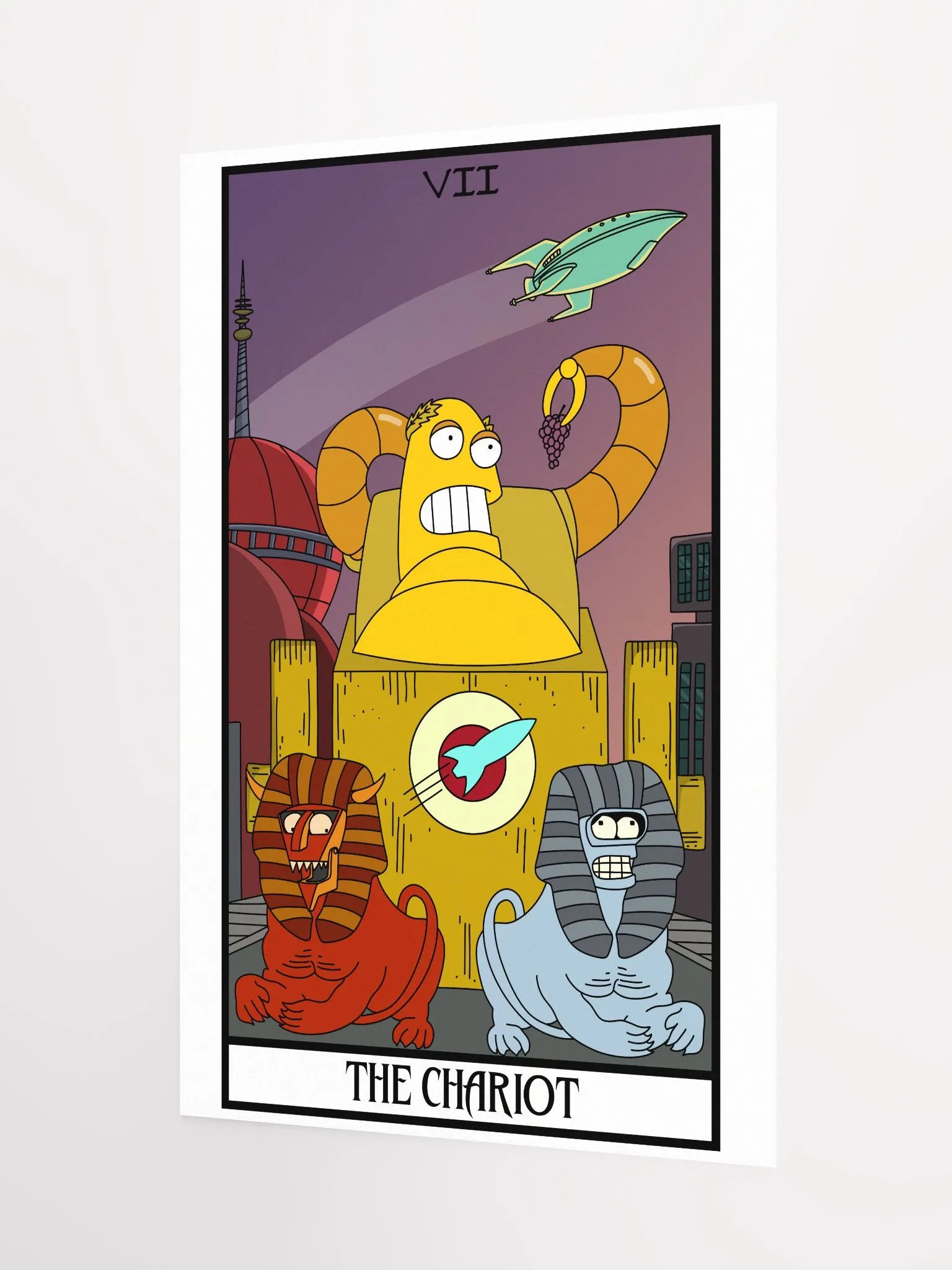 The Chariot Tarot Print/Poster product image (3)