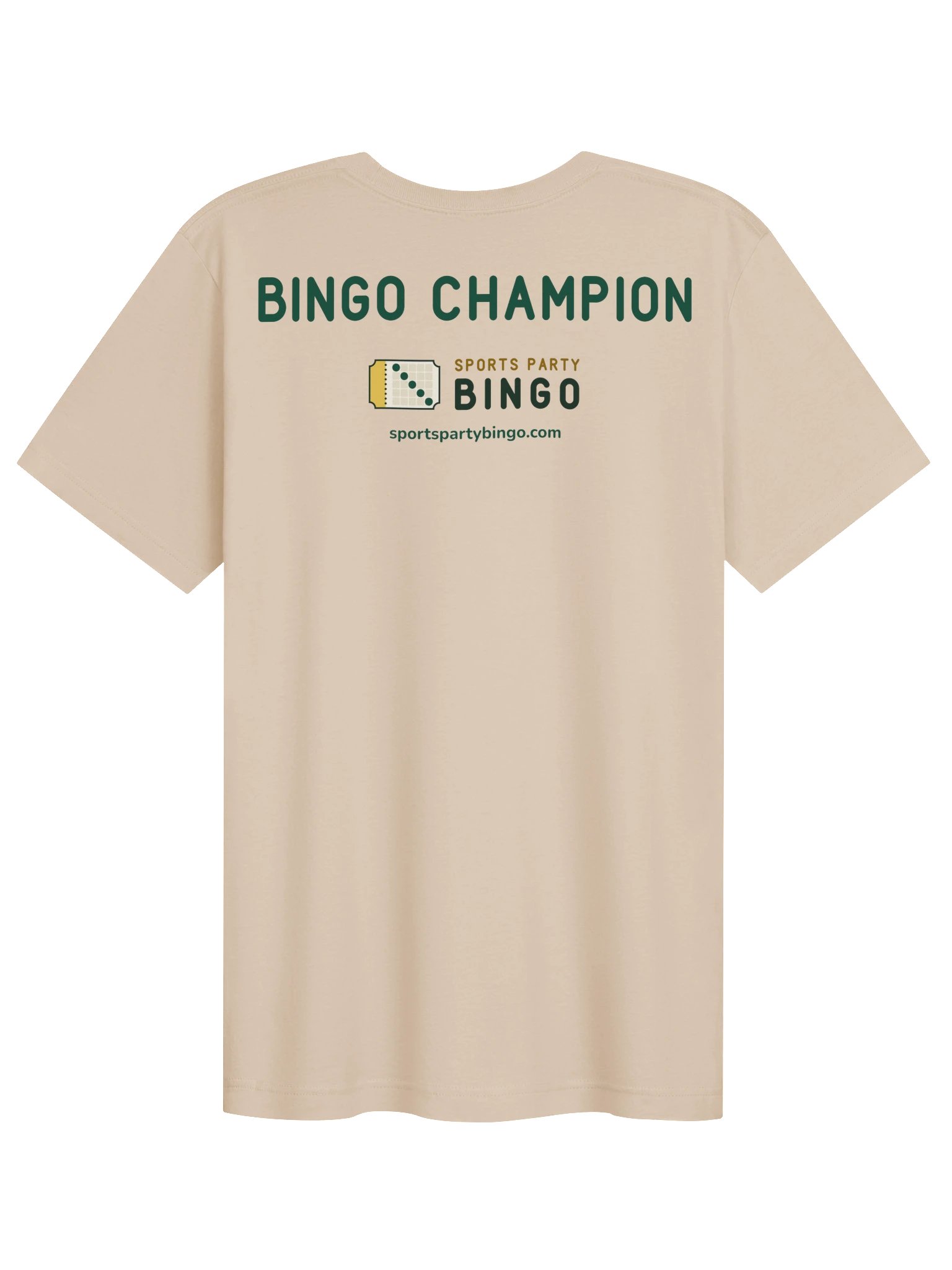 BINGO CHAMPION T-shirt (sand) product image (2)