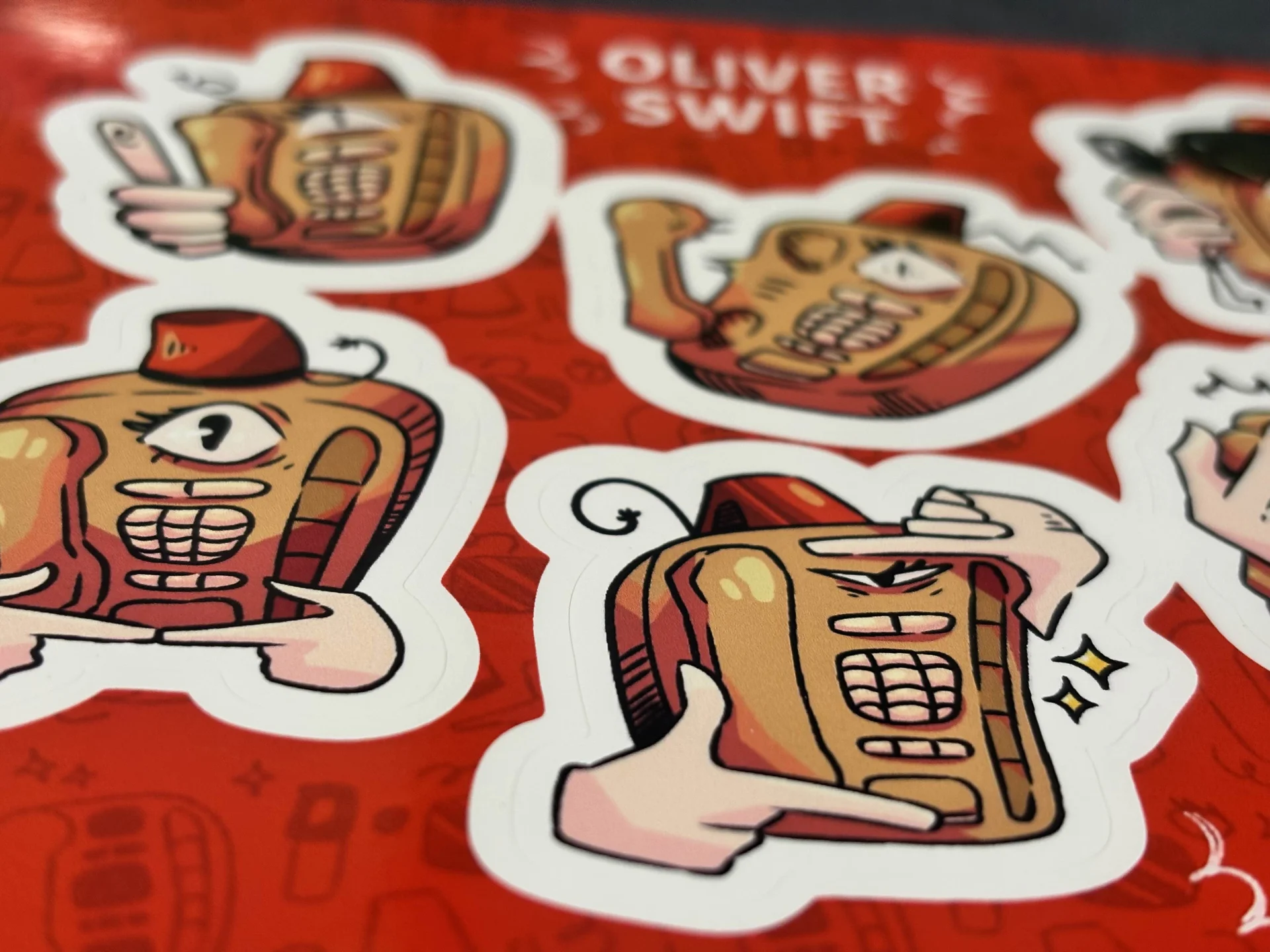 Oliver Swift Sticker Set product image (3)