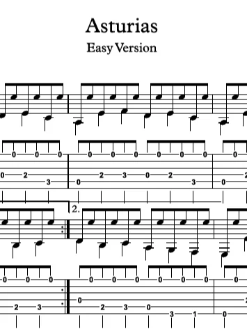 Asturias (Easy Version) product image (2)