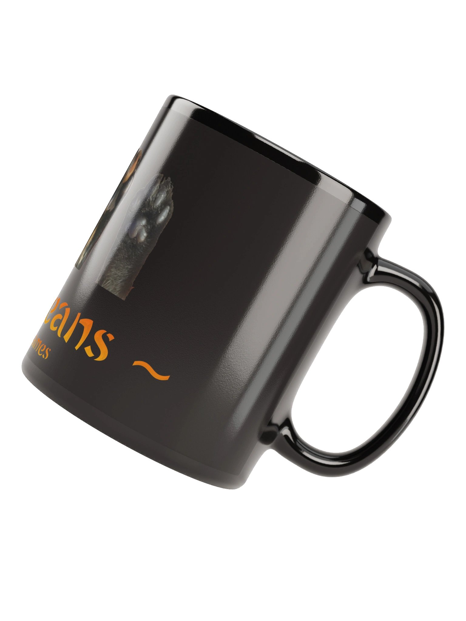Toe Beans Mug Black product image (7)