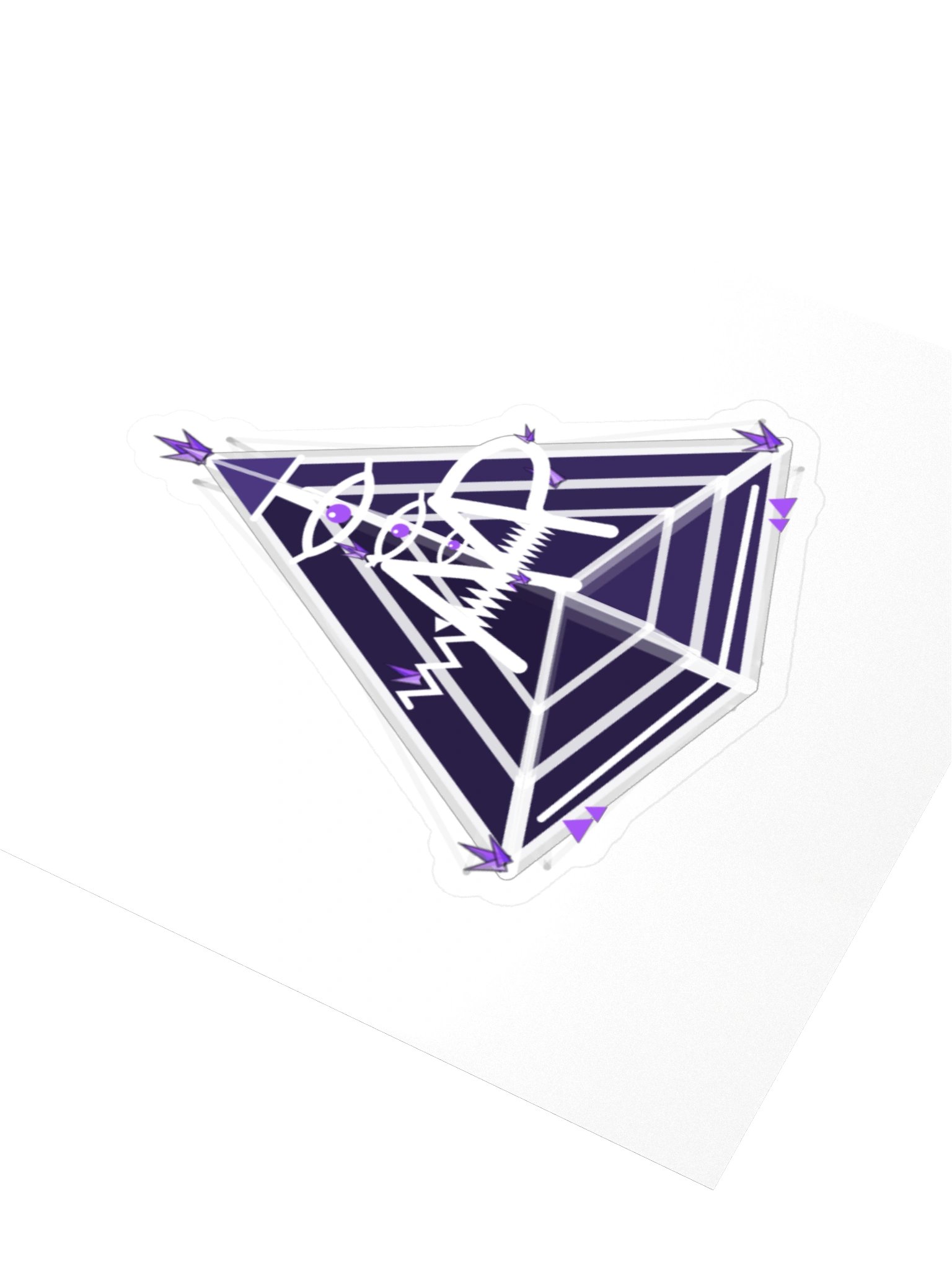 Mt. AMP 7D Pyramid — Transfer Sticker product image (3)