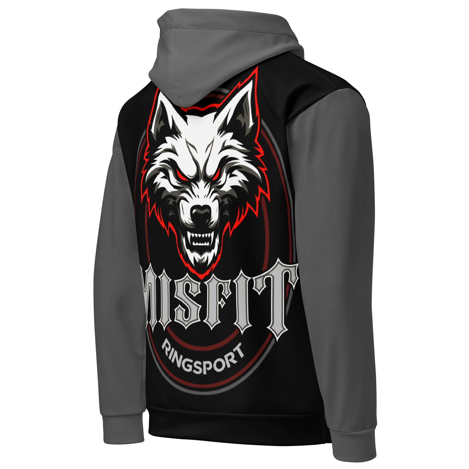 "Reign" Misfit ringsport all over print hoodie product image (5)