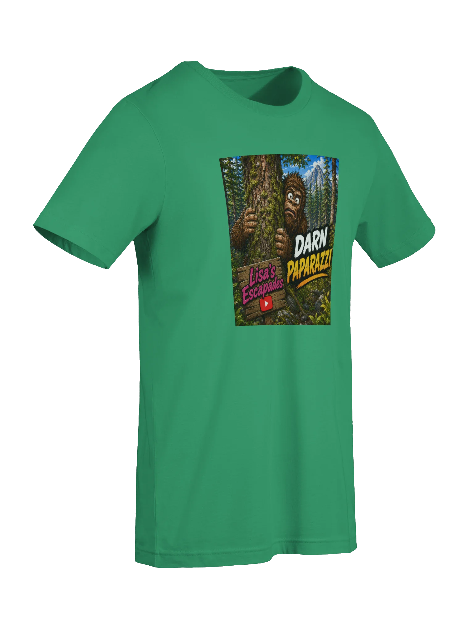 Trending Darn Paparazzi Bigfoot Forest Tee product image (7)