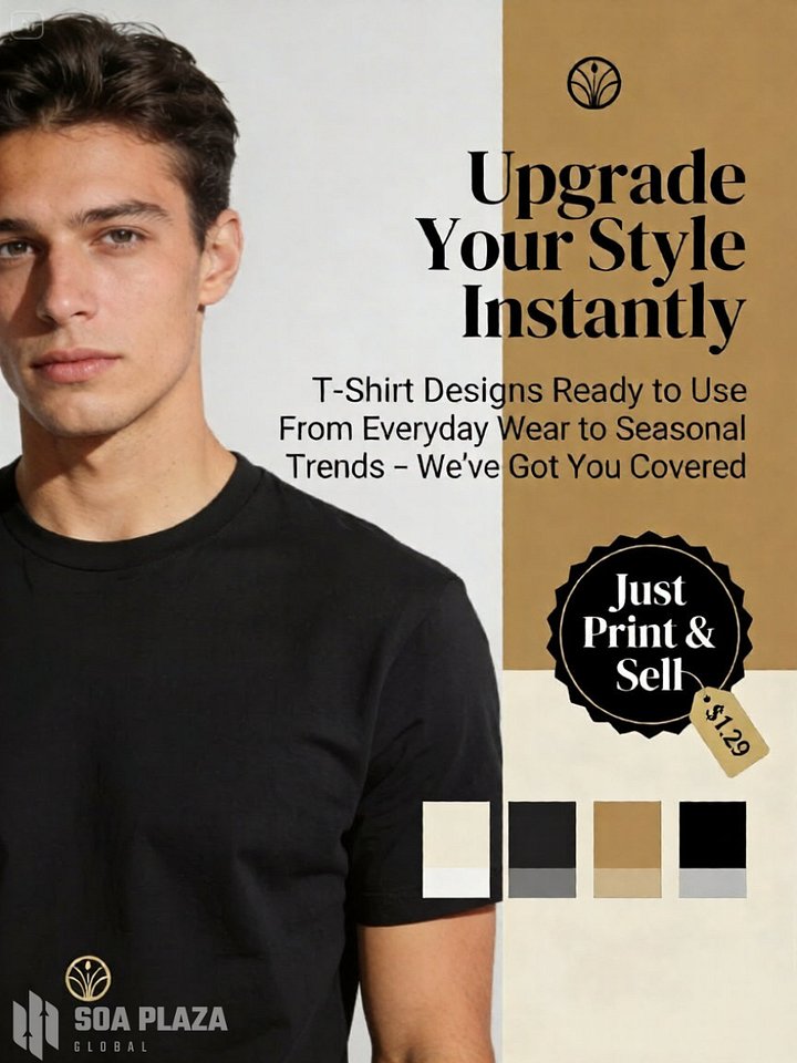 Save Time & Stand Out! Grab Ready-to-Use T-Shirt Designs and Start Selling Today! product image (1)