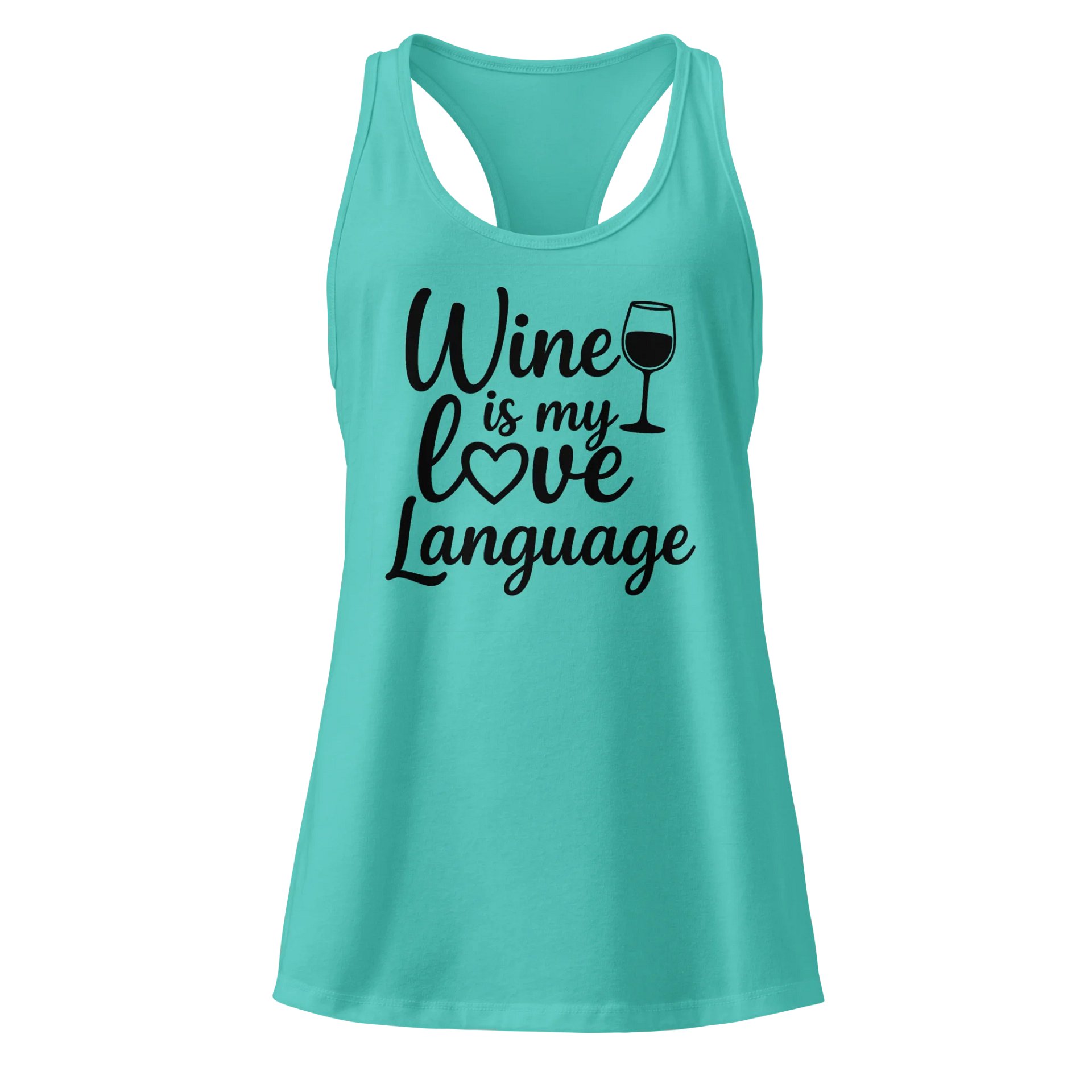 Wine is My Love Language Tank Top product image (1)
