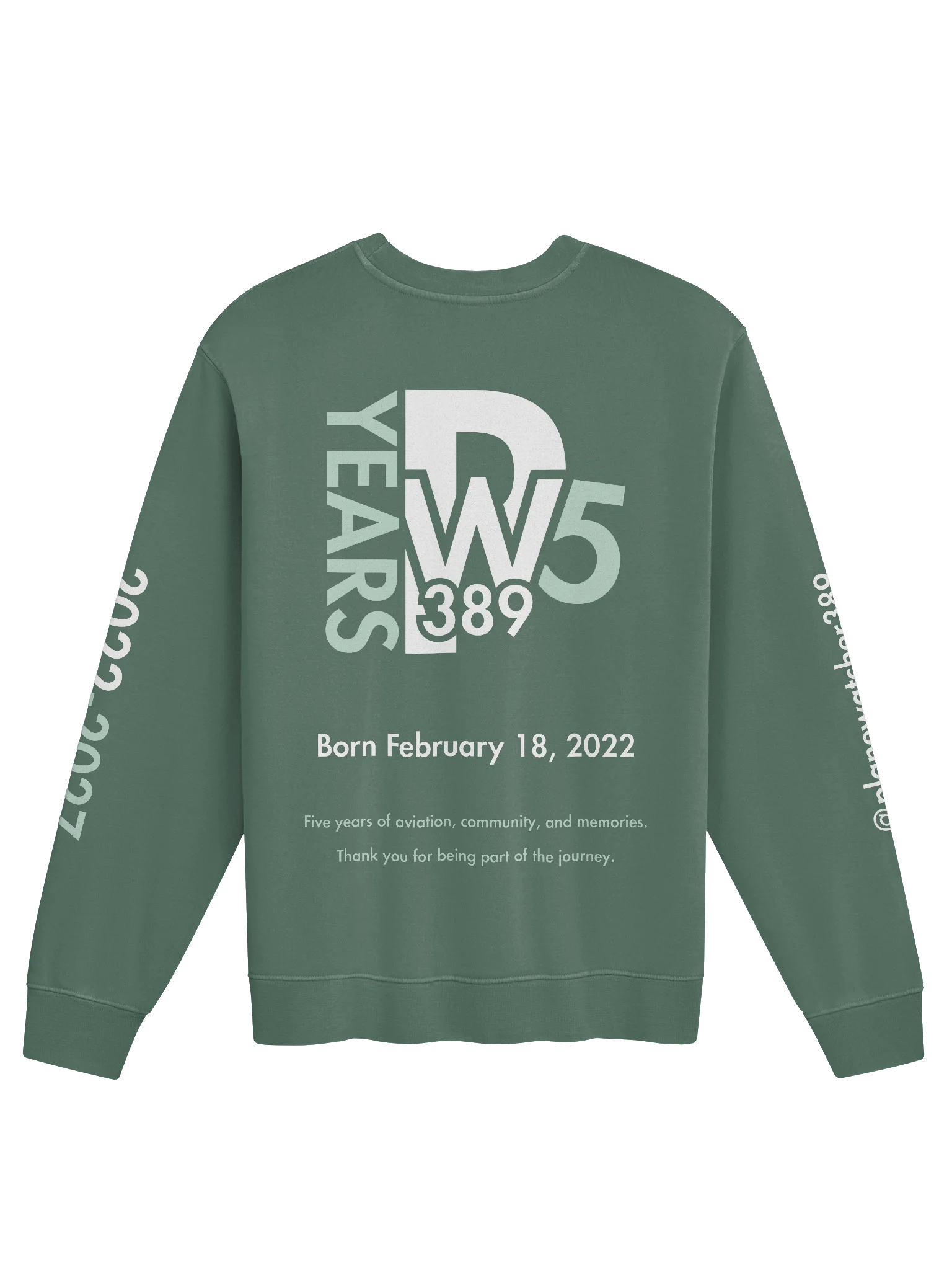 PW389 5 Years Sweatshirt - Spearmint product image (2)