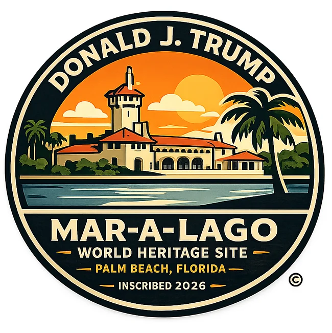 Donald J. Trump, Mar-a-Lago, World Heritage Site™