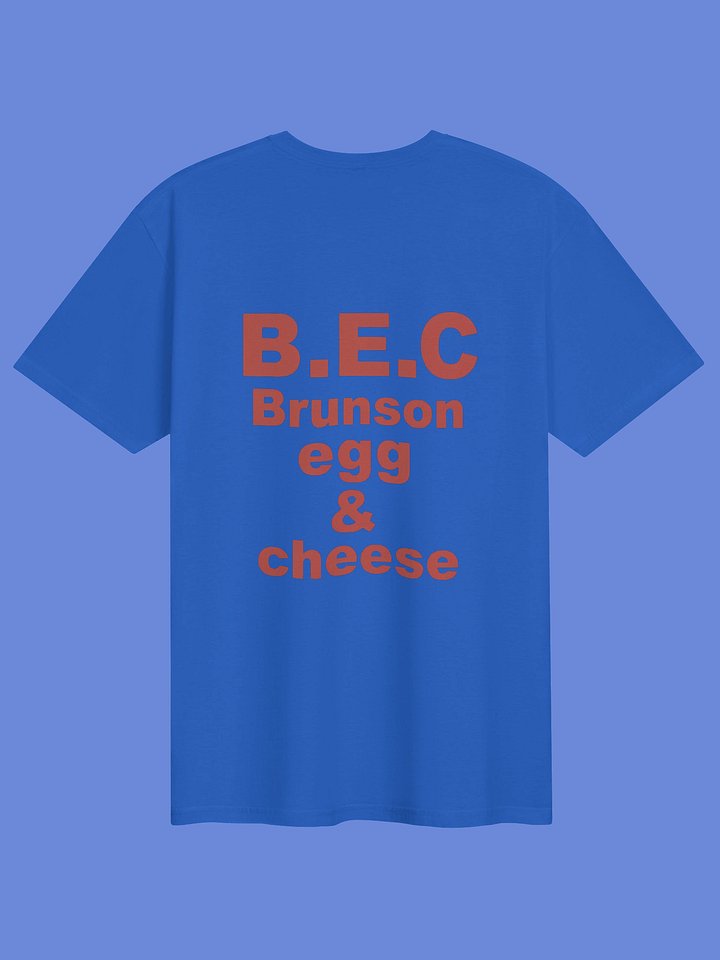 B.E.C Brunson Egg and Cheese Shirt product image (1)