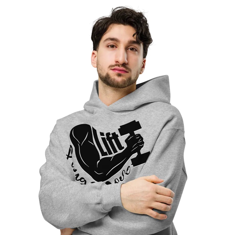 Lift Laugh Love Dark Mode Flex Pump Cover Hoodie product image (6)