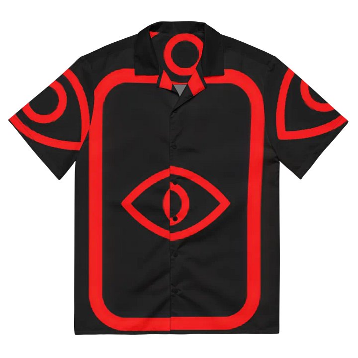 EyeSeeThru Logo (Classic) Pattern Hawaiian Shirt product image (2)
