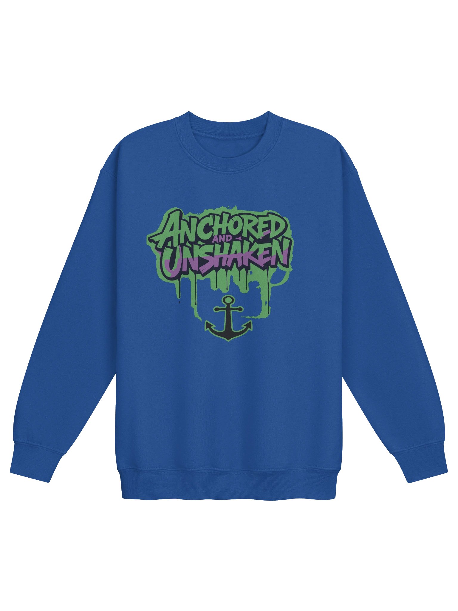 Anchored And Unshaken Boys Sweatshirt product image (4)