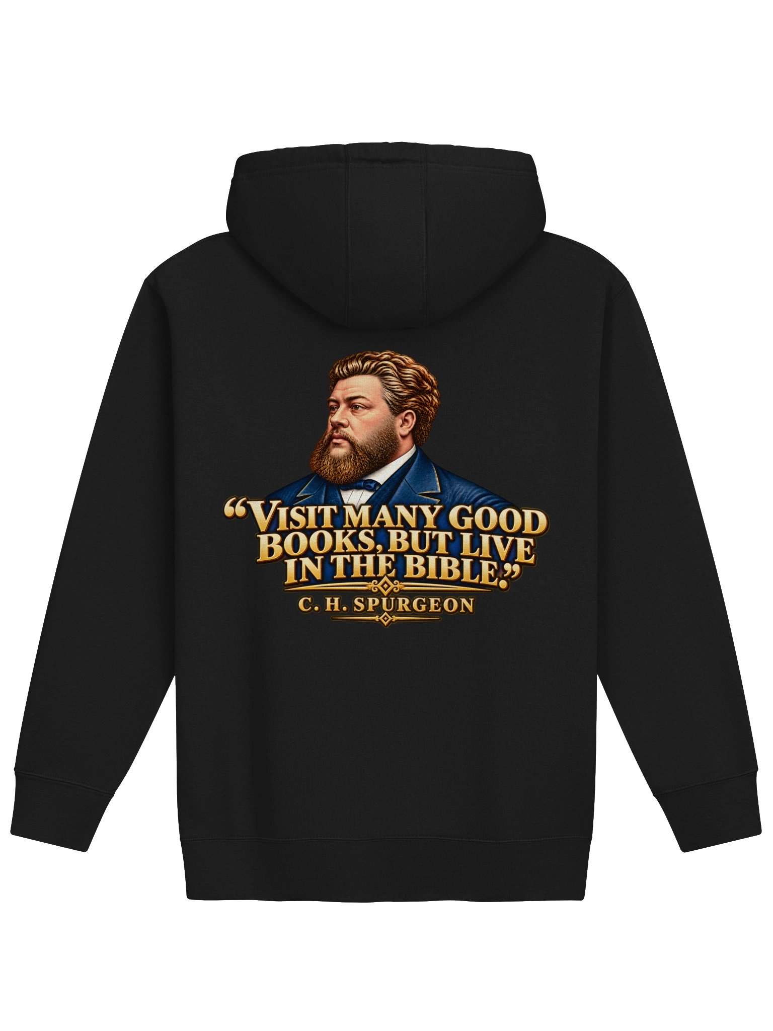 Charles Spurgeon — Live in the Bible | Theology Today Hoodie product image (14)