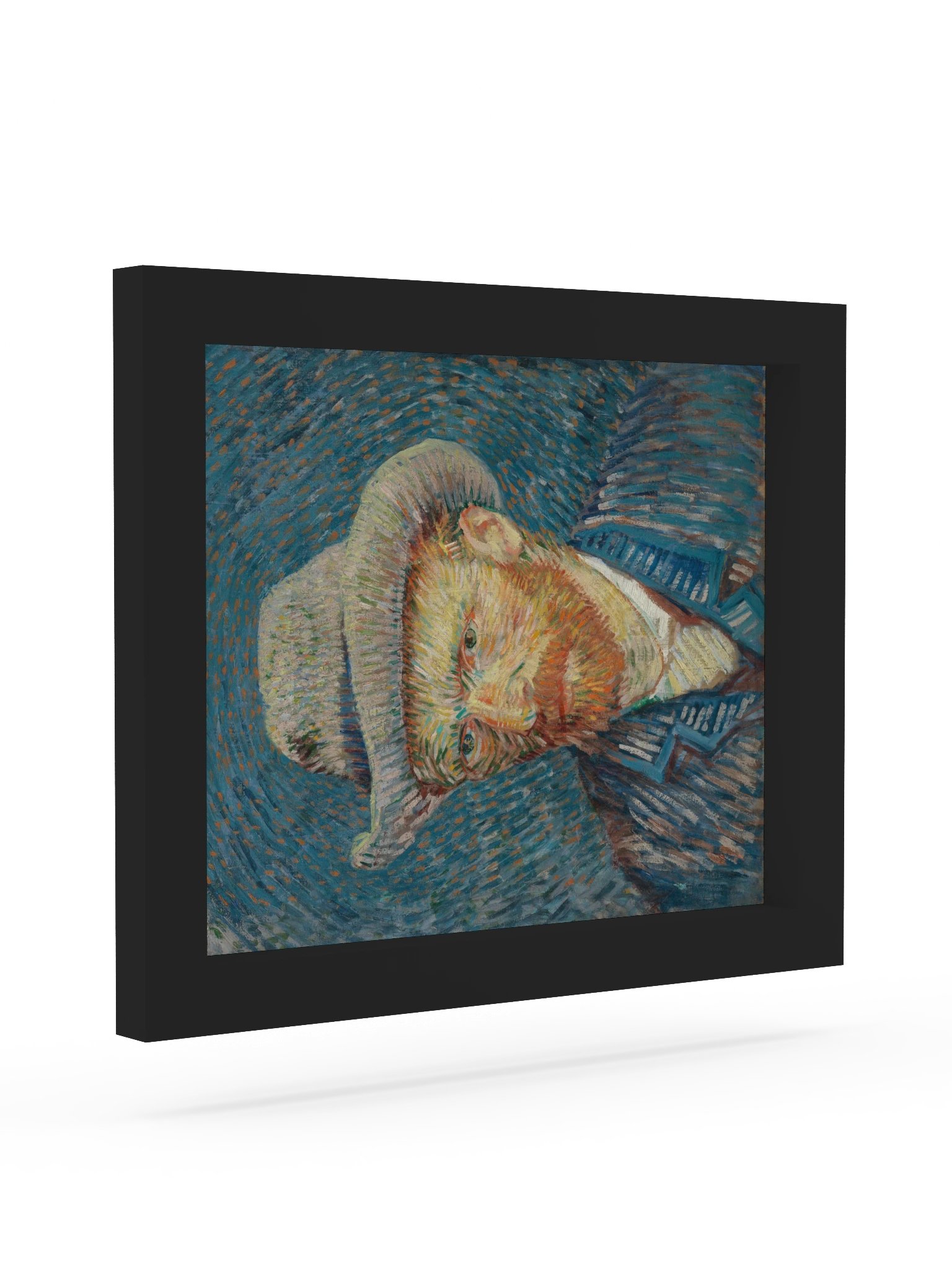 Van Gogh, Self-Portrait with Grey Felt Hat (1887) Fine Art Print product image (63)