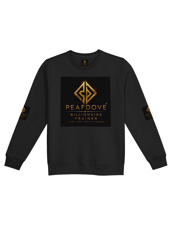 PEAFDOVE® BILLIONAIRE TRAINER SWEATER — QUIET SIGNAL product image (2)