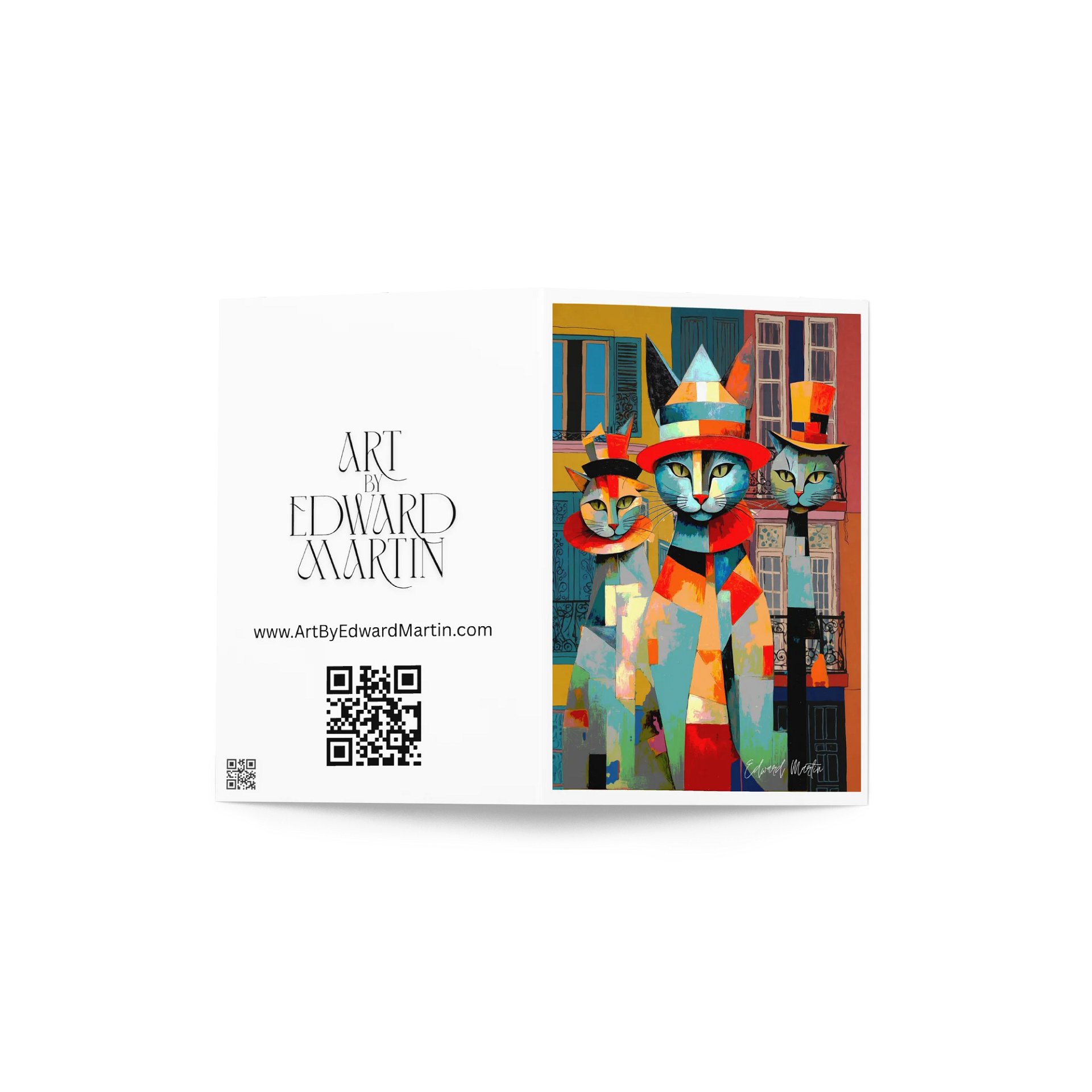 Kewl Katz by Edward Martin Card product image (4)