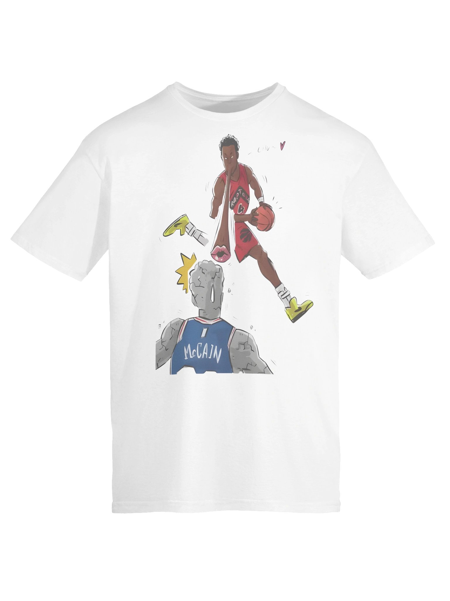 Scottie Barnes Blew A Kiss At Jared McCain T-Shirt product image (6)