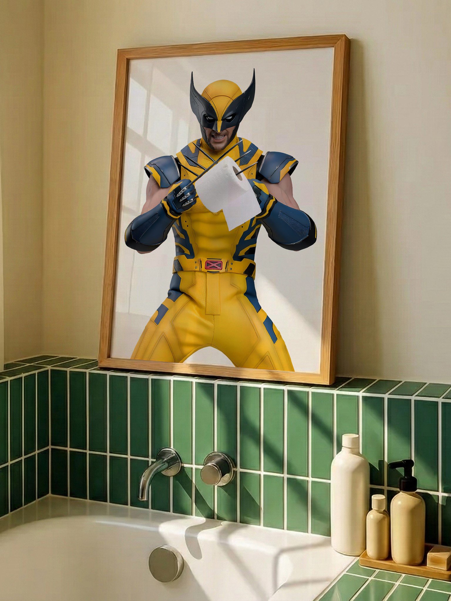 Wolverine Bathroom Wall Art product image (8)