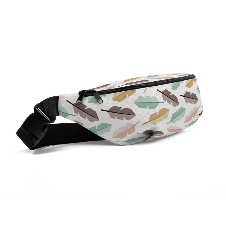 Mid-Century Modern Feathers All-Over Fanny Pack product image (2)