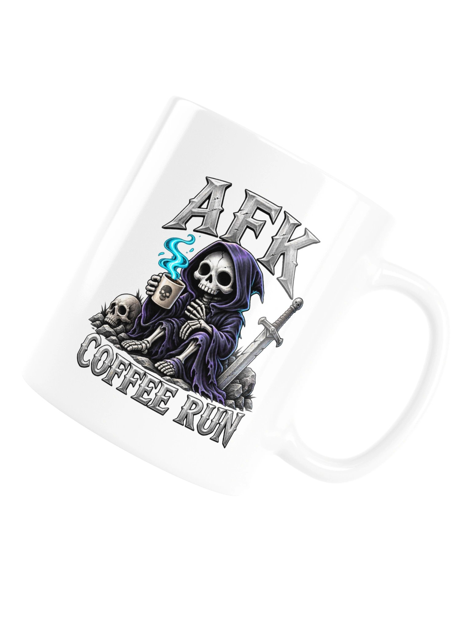 AFK Coffee Run Mug (White) product image (6)