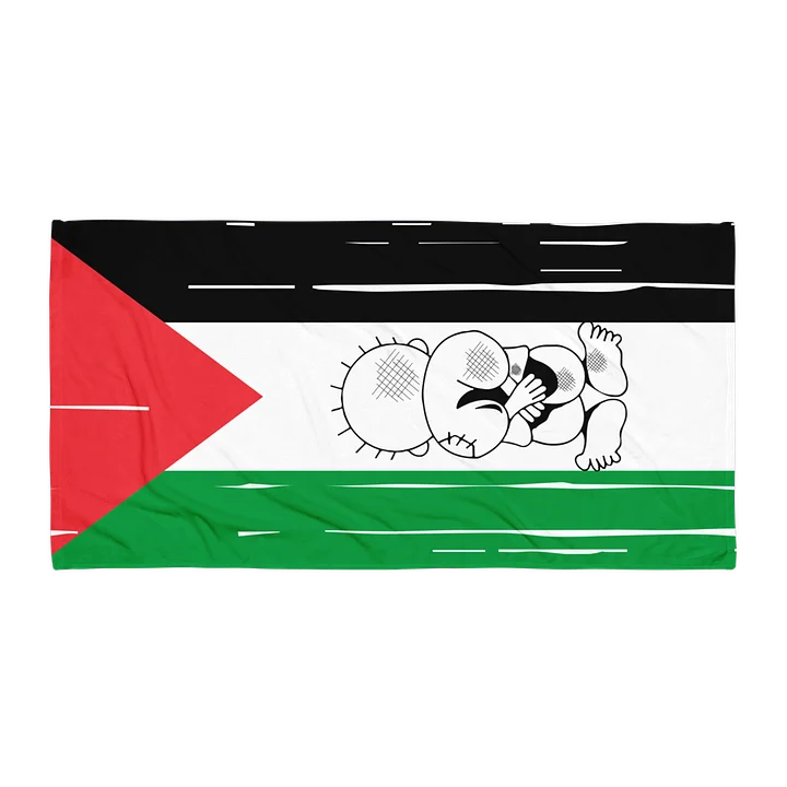 Handala Palestine Flag Towel product image (1)