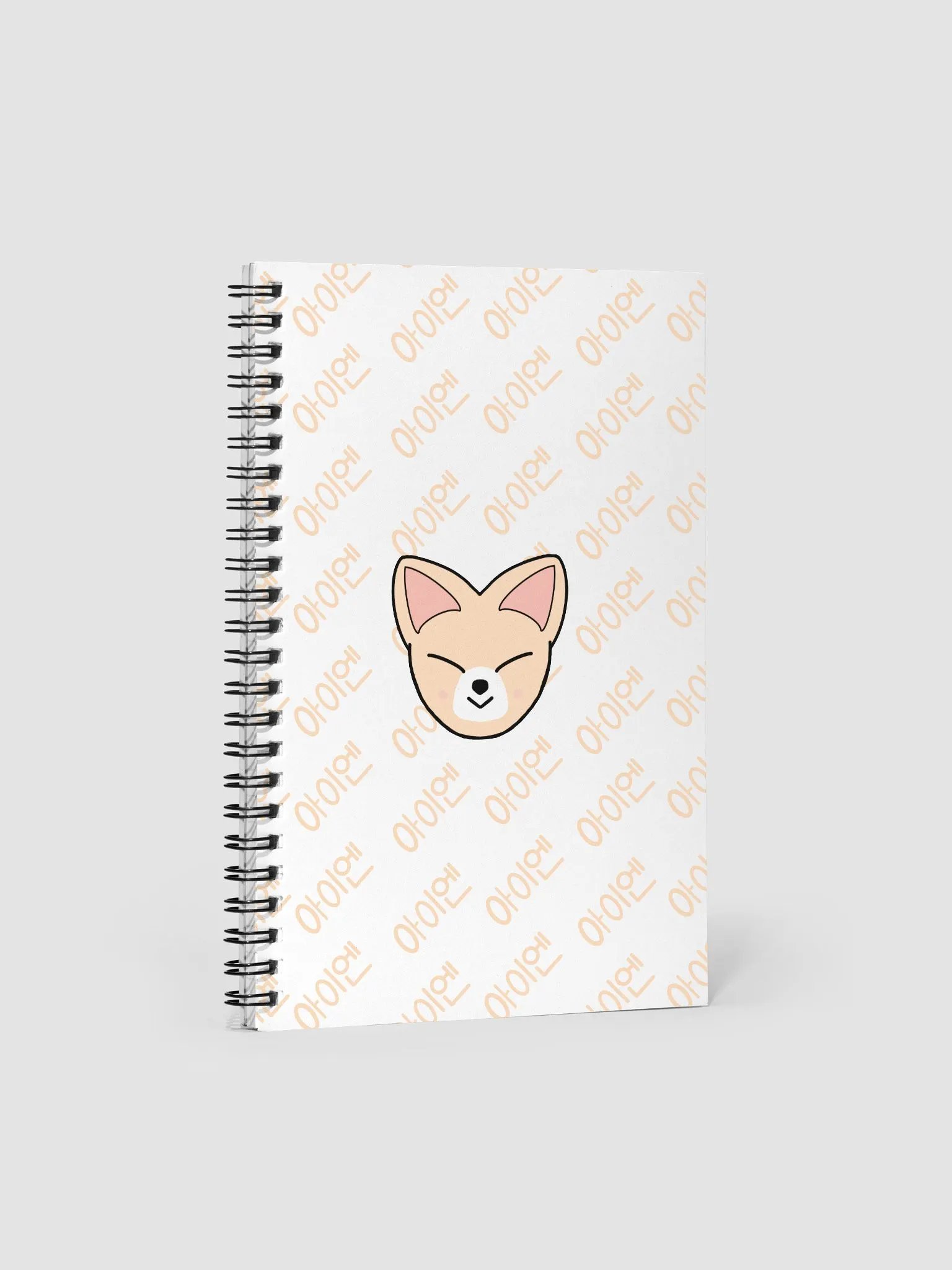 FoxI.Ny face and hangul notebook product image (1)