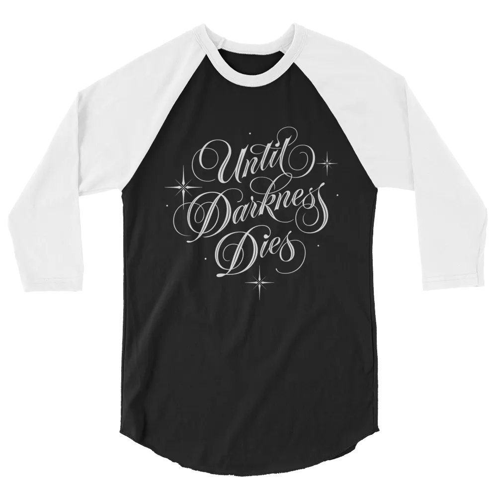 Until Darkness Dies (simple design) Fine Jersey Raglan Tee product image (3)