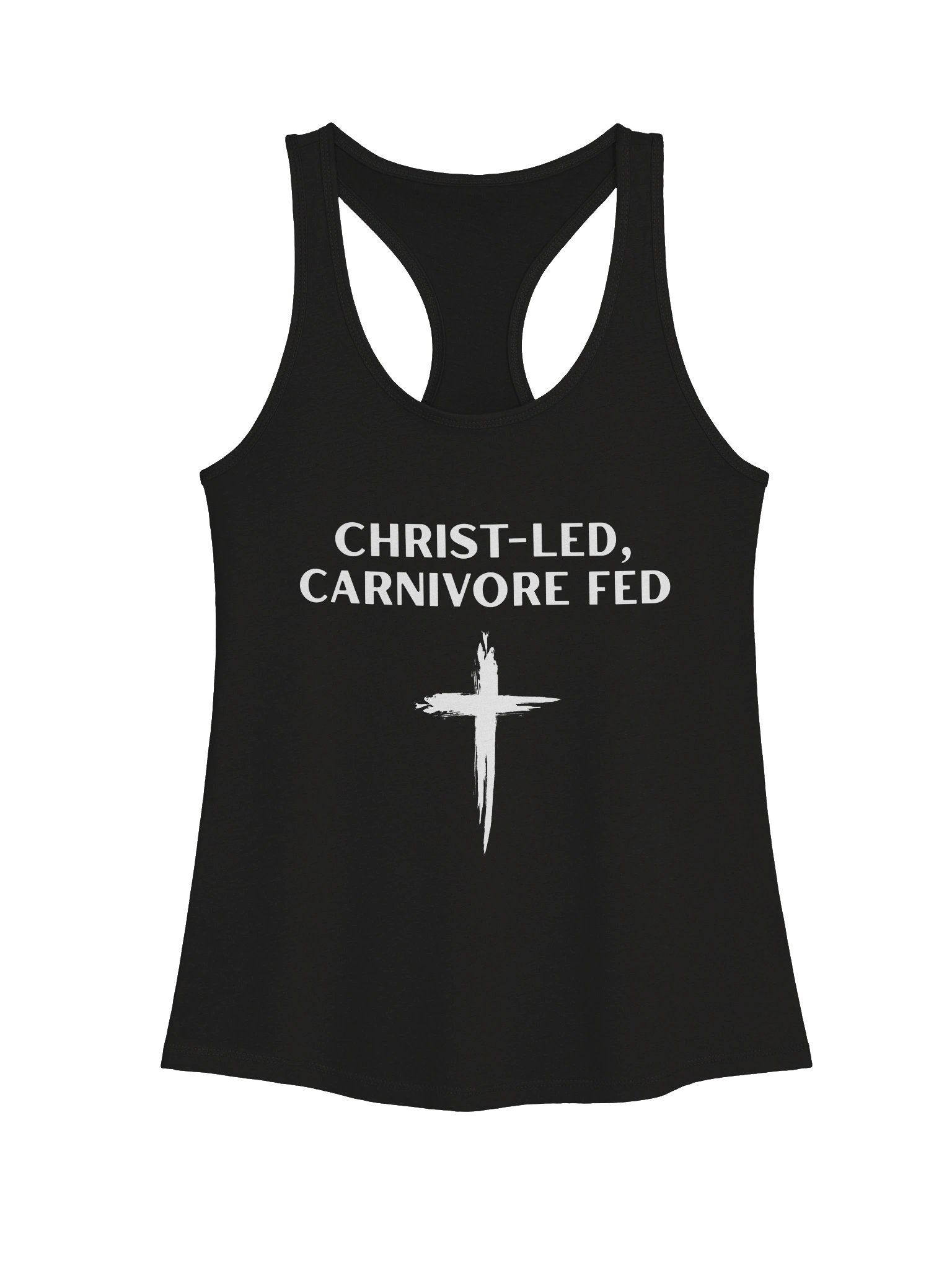 Racerback Tank Tank - Christ-led Carnivore Fed product image (3)