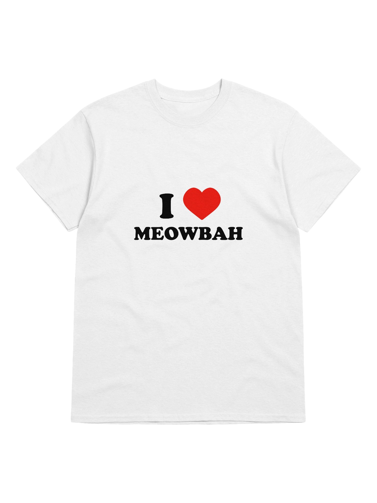 i <3 meowbah - shirt product image (1)