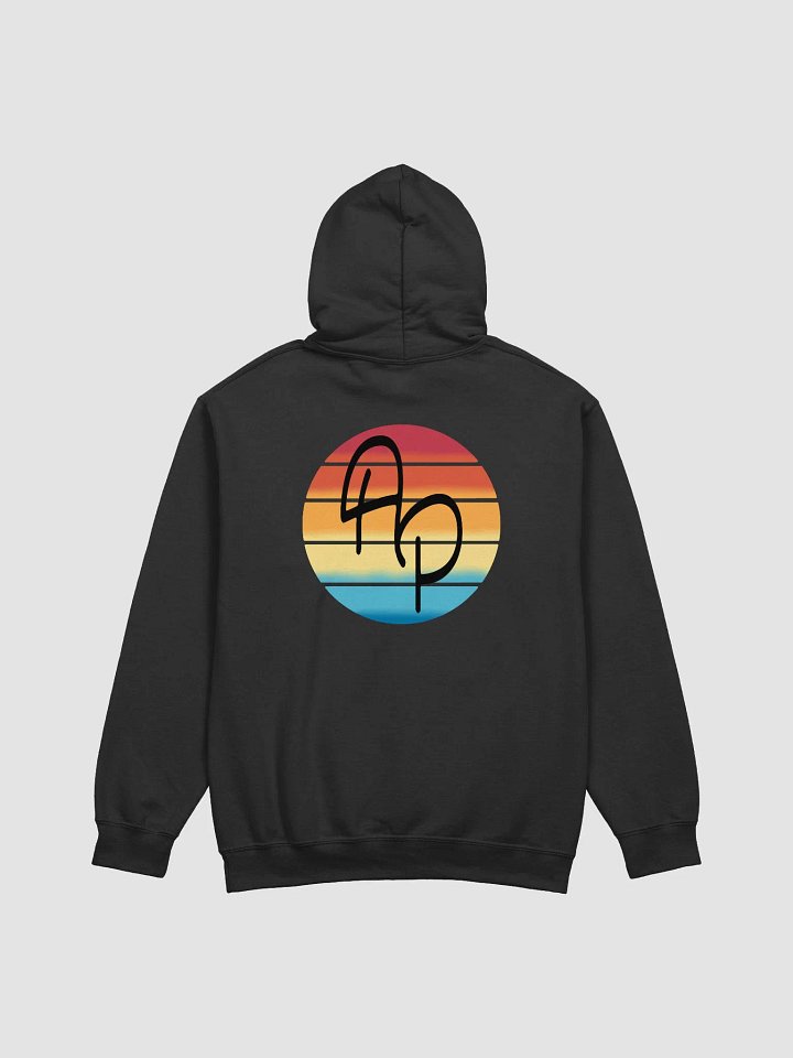 Austin Plays Ombre White Hoodie product image (2)