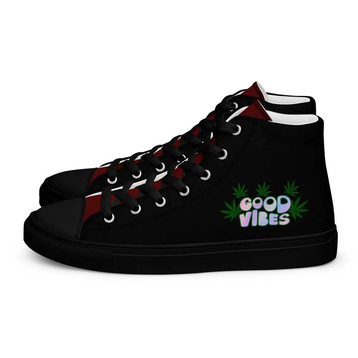 Neon Good Vibes High Tops product image (1)