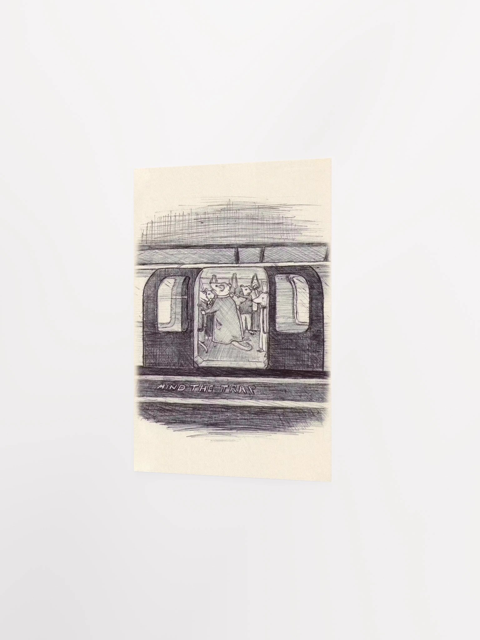 Mind The Trap Print product image (2)
