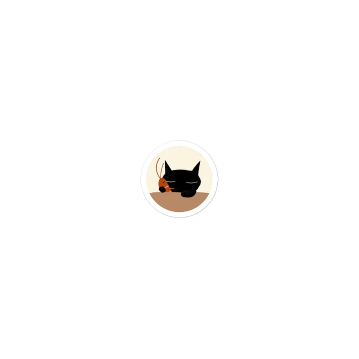 Round Sticker: Nap Time product image (1)