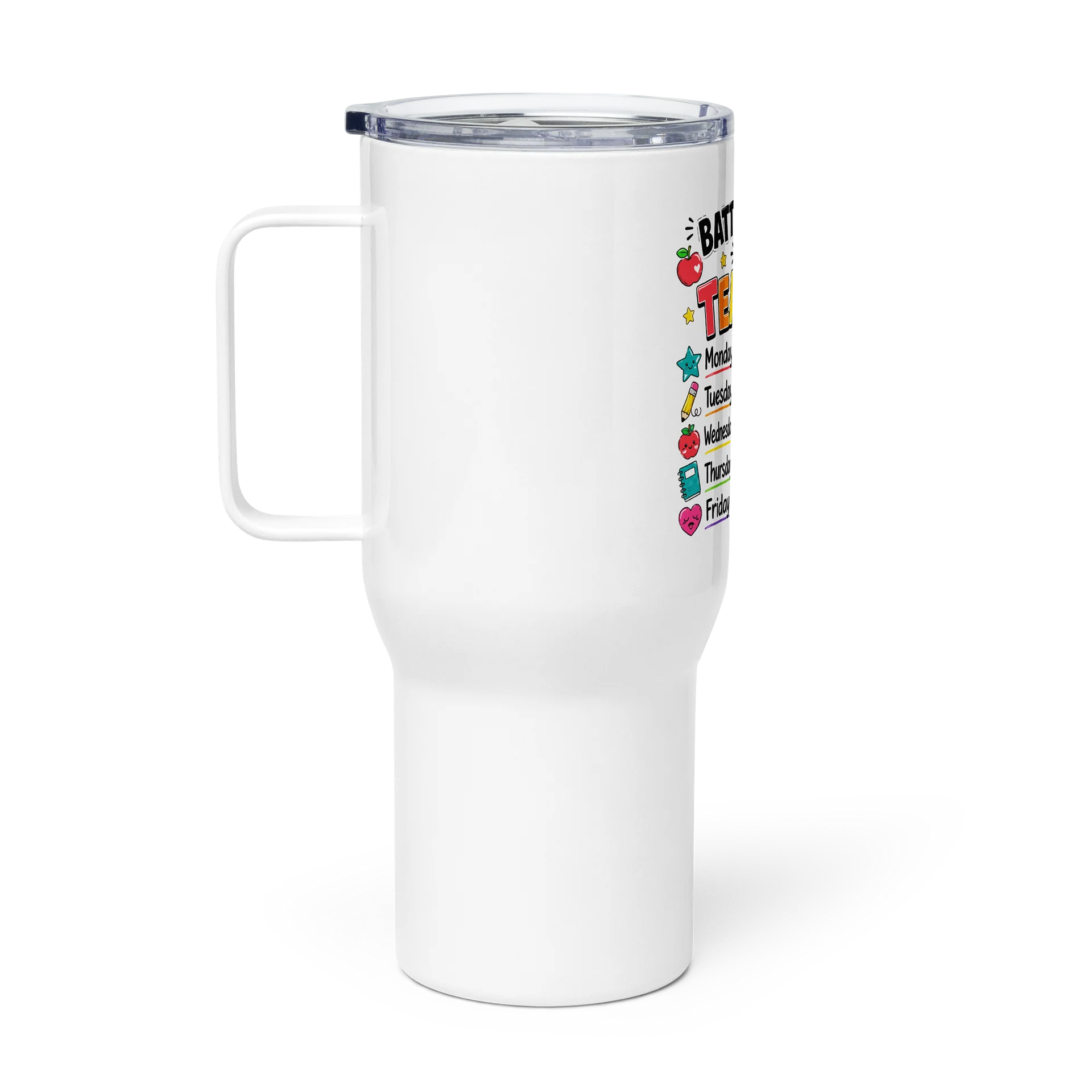 Teacher Tumbler Battery Life Teacher Travel Mug product image (2)