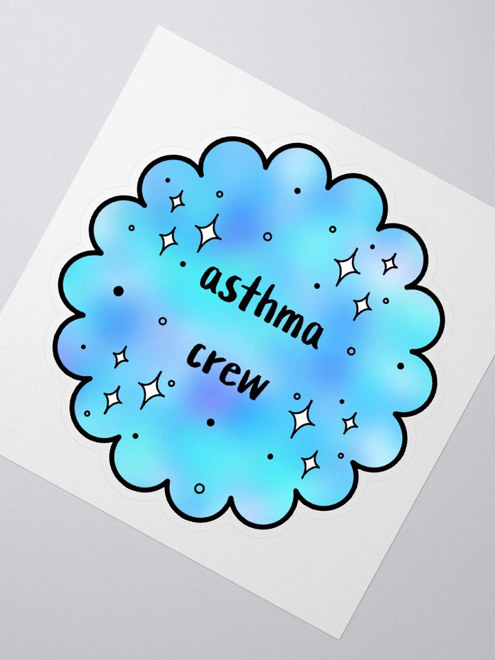 Asthma Crew Sticker product image (2)