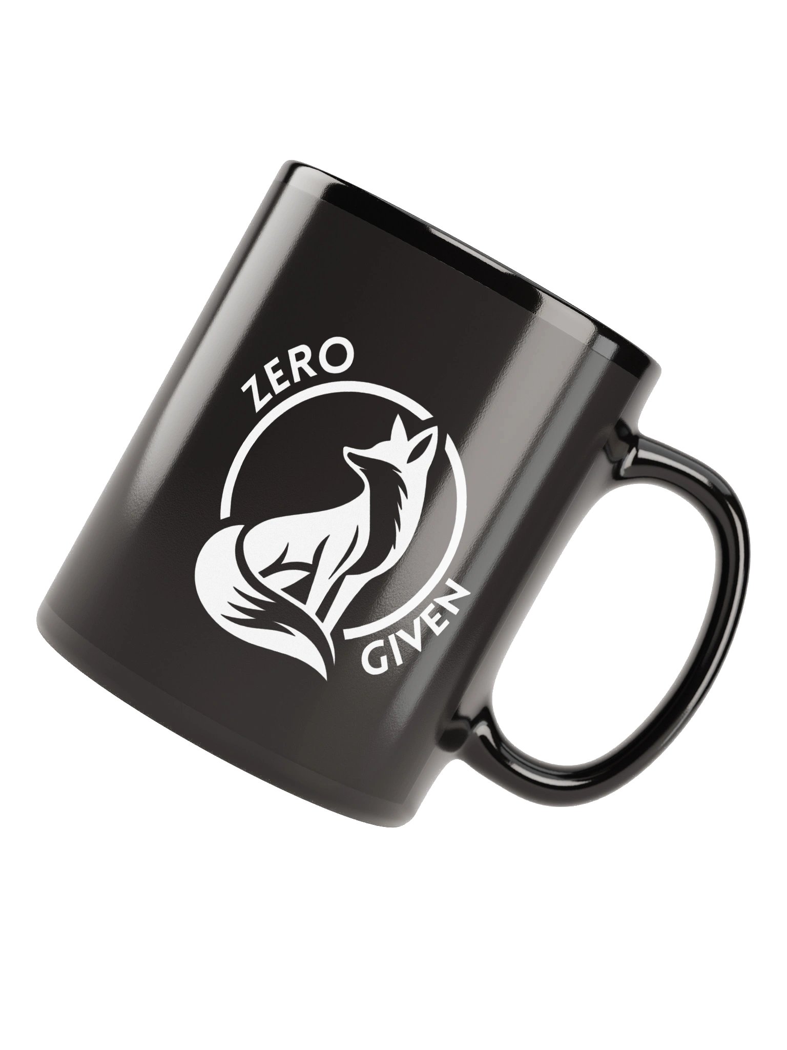 Zero Fox Given Glossy Black Mug product image (4)