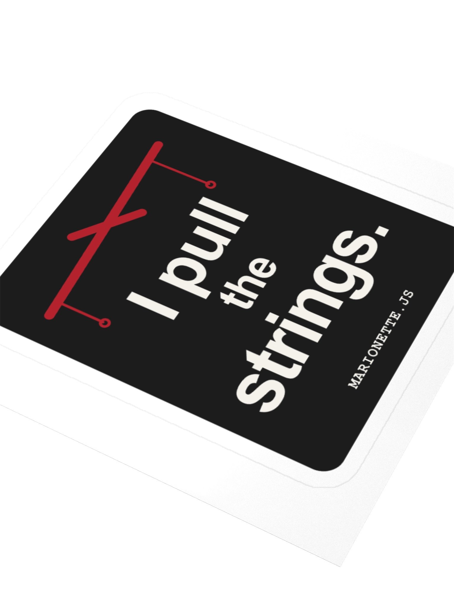 I Pull the Strings. Sticker product image (3)