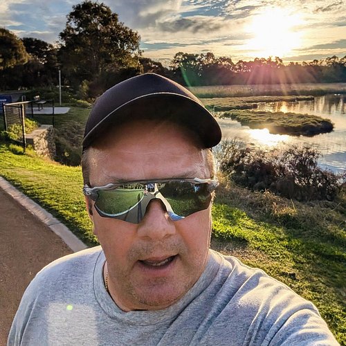 Golden hour, blue skies, blue lenses, and another few kilometres in the legs. 🌅😎

Big Swamp put on a great show tonight. The ...