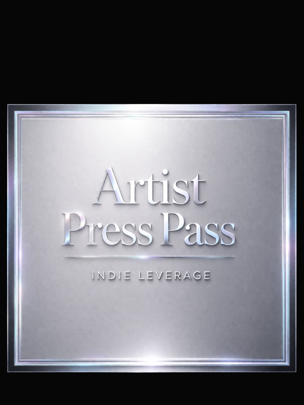 Artist Press Pass - Platinum Edition product image (1)