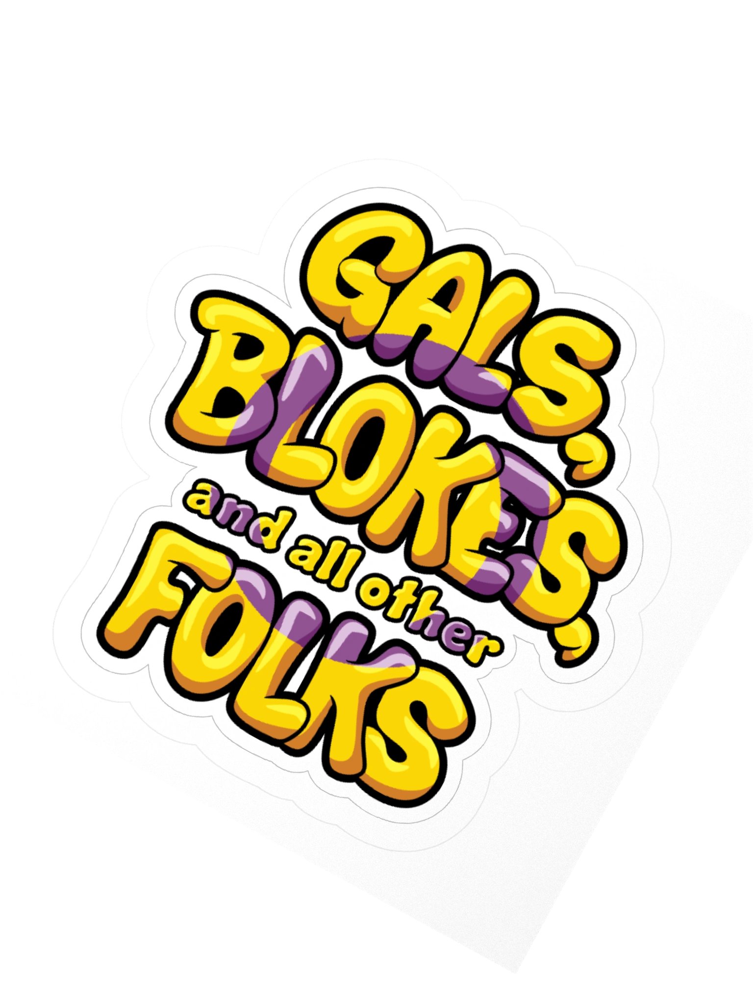Intersex Pride Sticker product image (2)