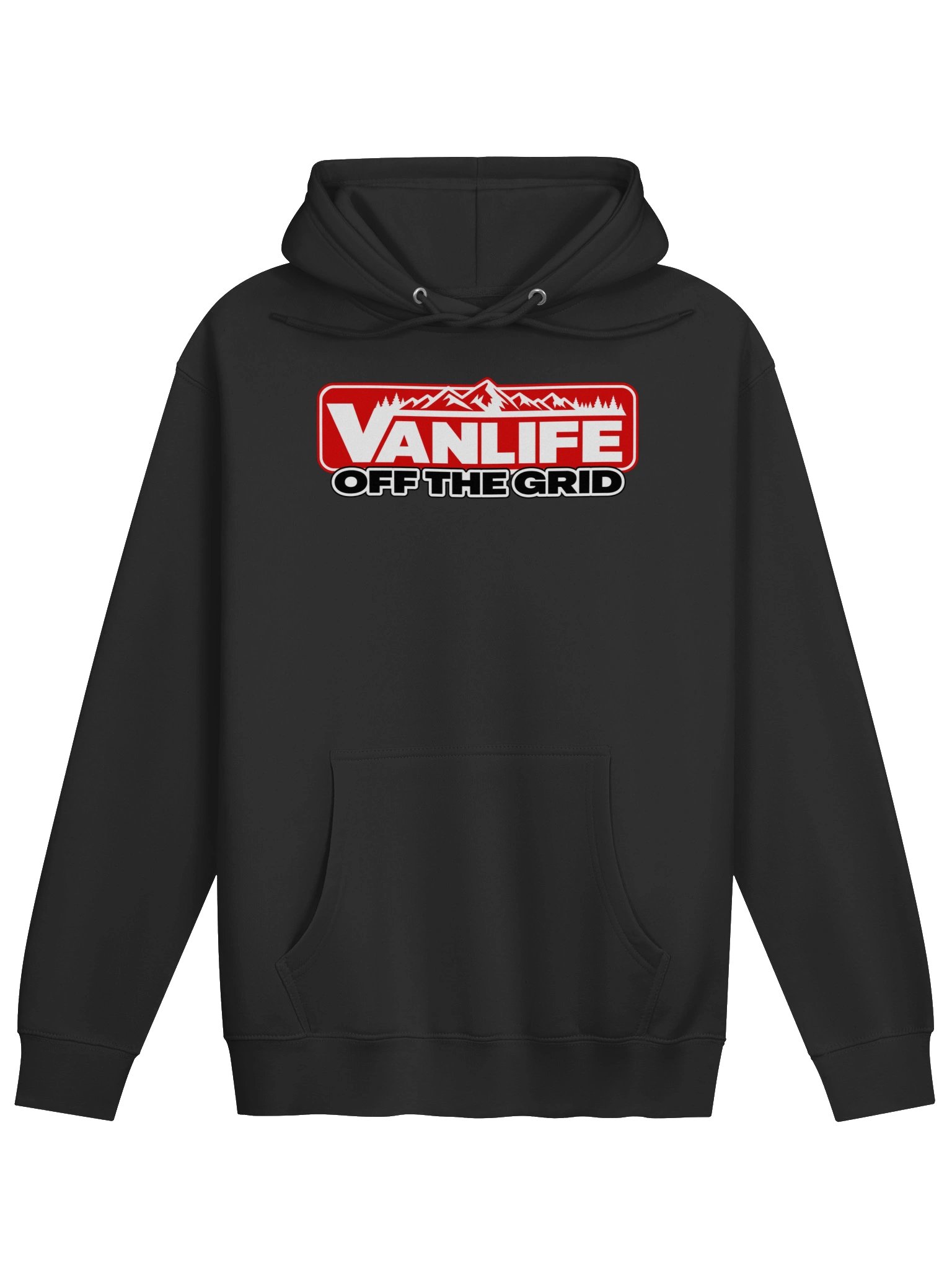 Vanlife Off the Grid Hoodie | Black product image (3)
