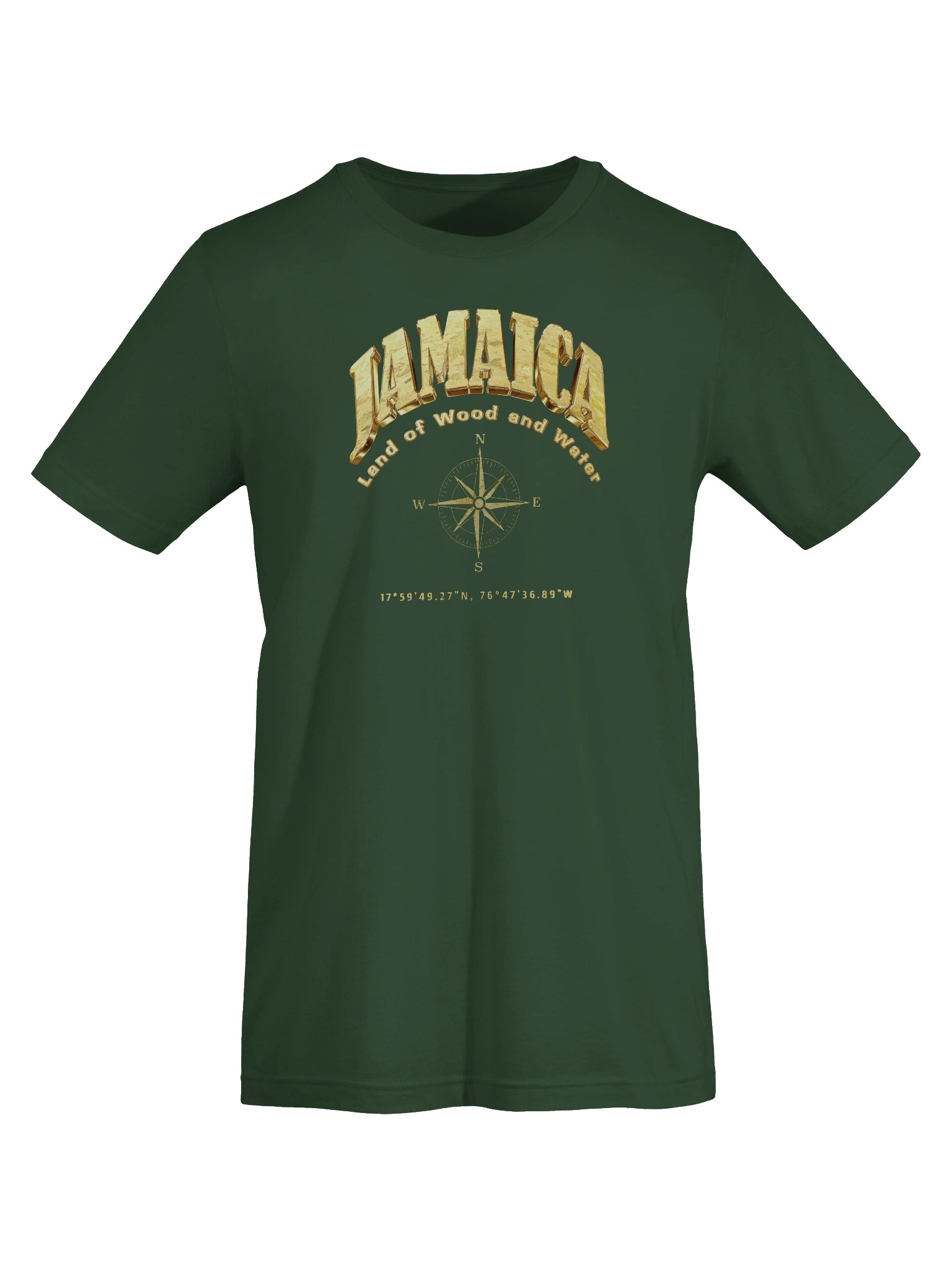 Compass - Jamaica - Vintage Gold | Supersoft T-Shirt product image (5)
