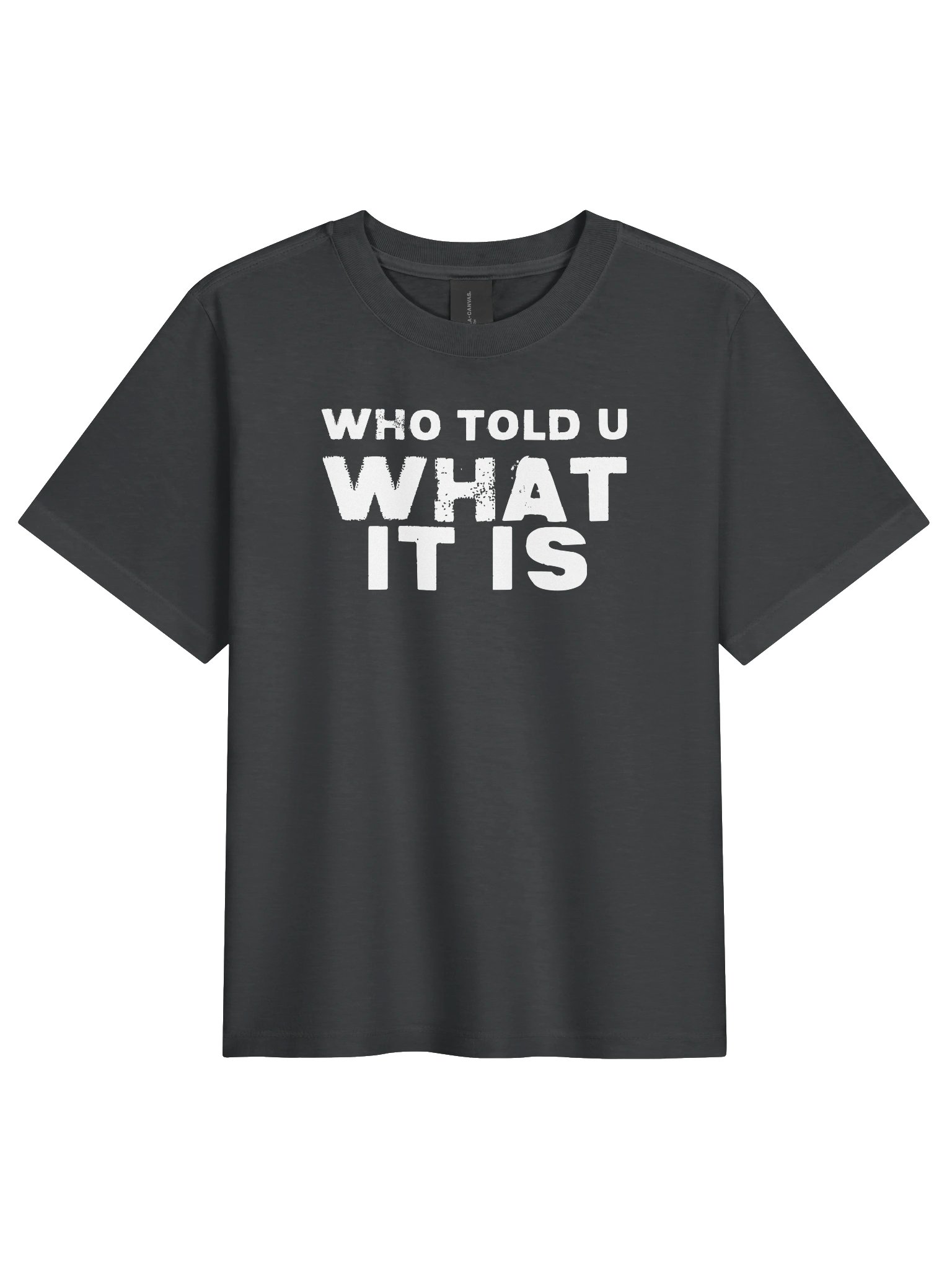 Who Told U What It Is Tee product image (1)