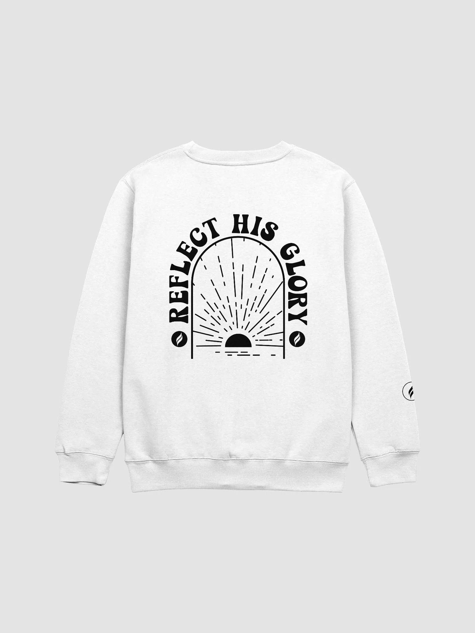 Reflect His Glory Sweatshirt | Black product image (9)