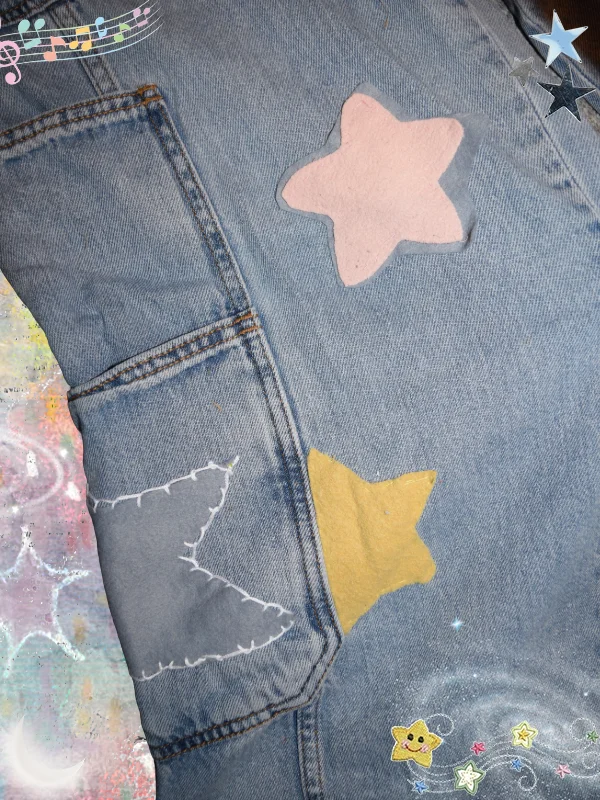 Pastel Patchwork Jeans product image (6)