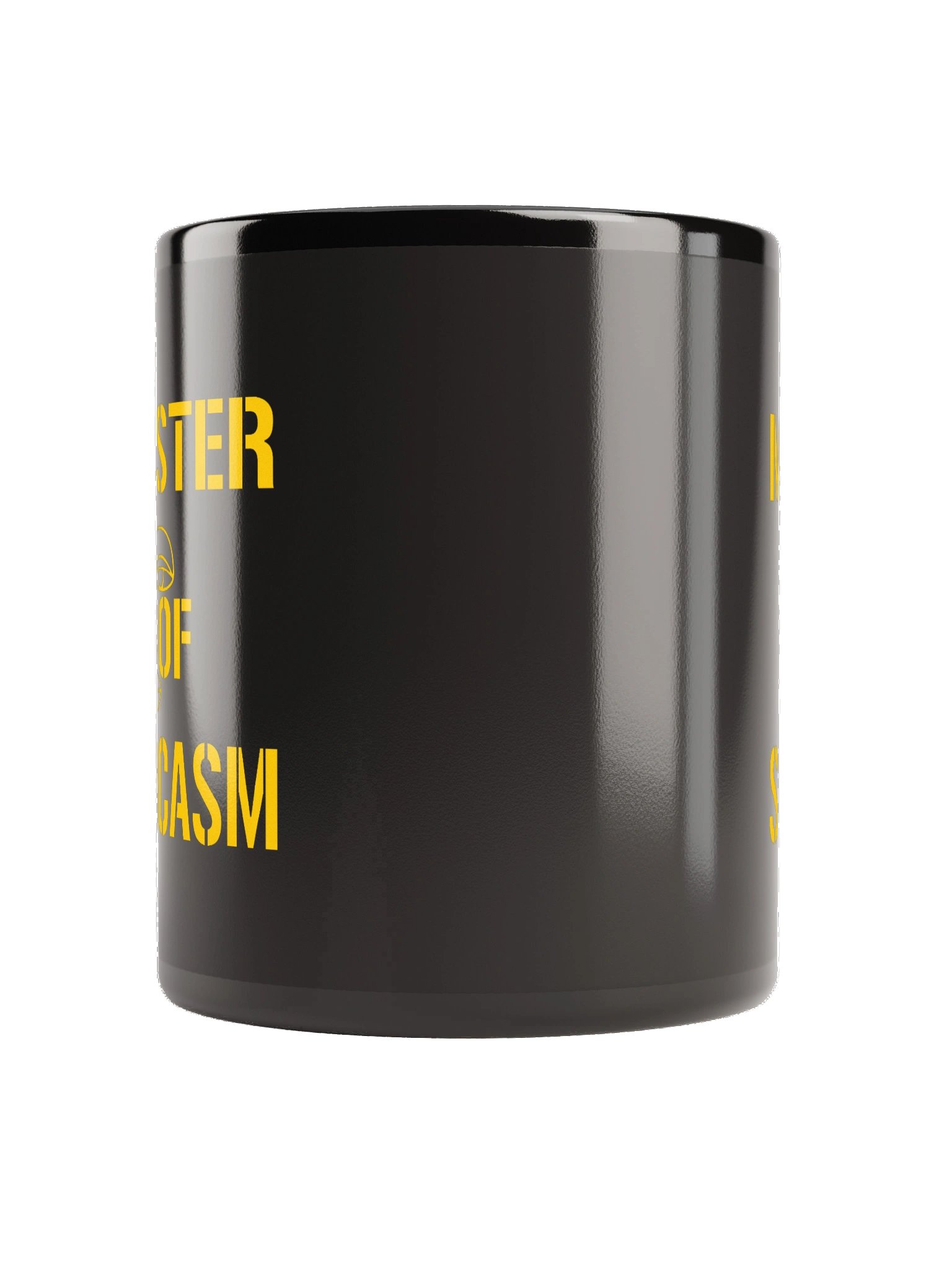 Master Of Sarcasm | Black Glossy Mug product image (2)