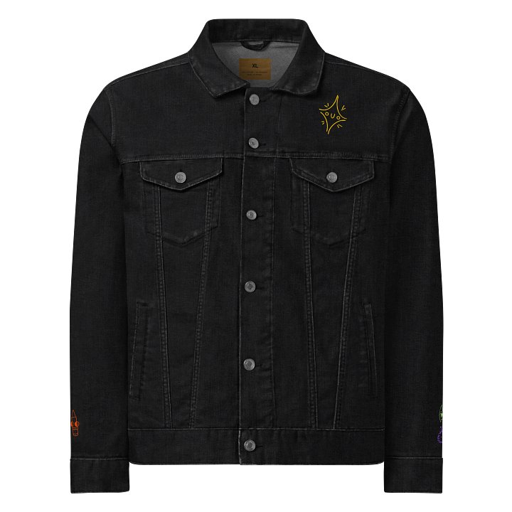Mischief Makers Embroidered Denim Jacket product image (1)