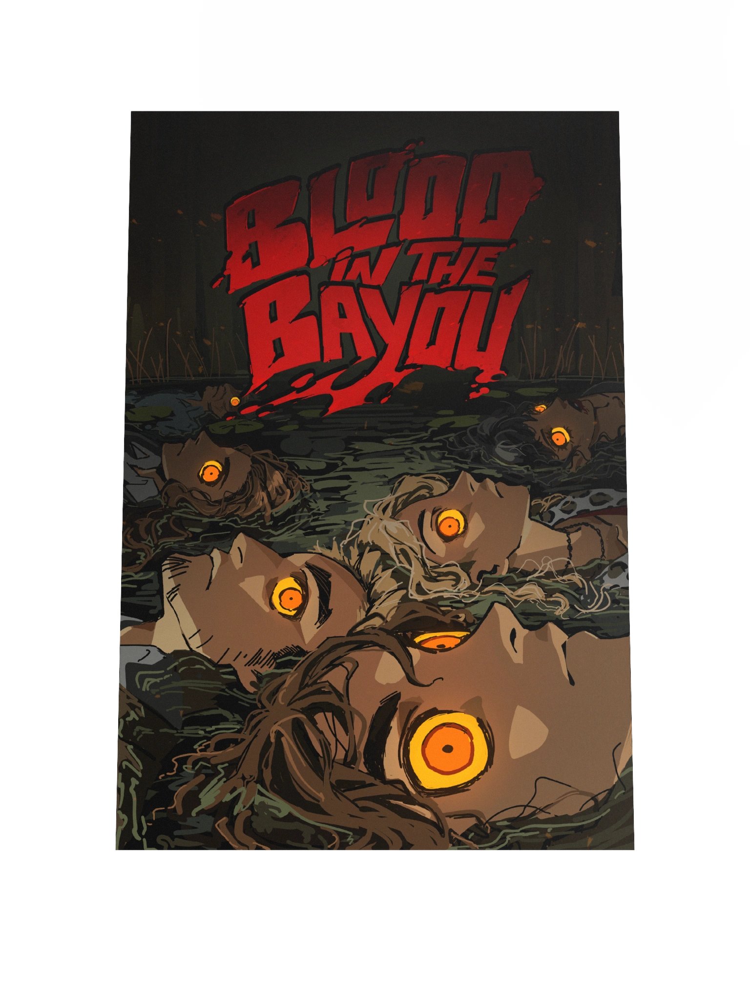 Blood in the Bayou Campaign Poster (Mini) product image (1)