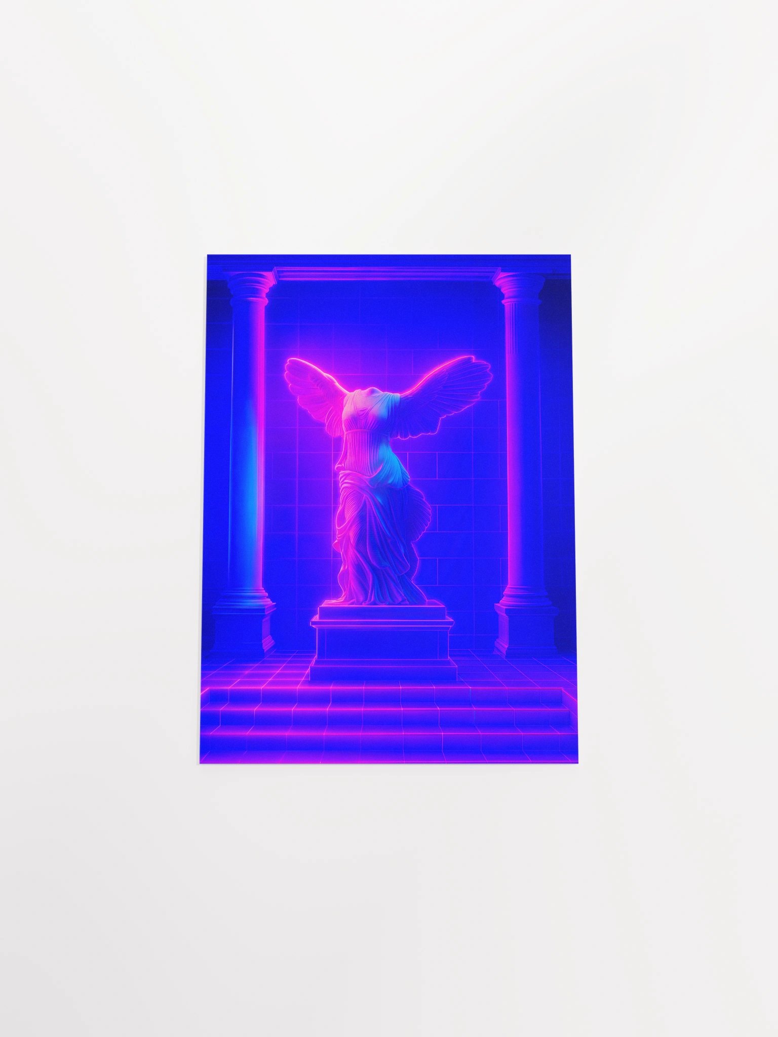 Neon Temple of Victory Victory Enhanced Matte Poster product image (32)