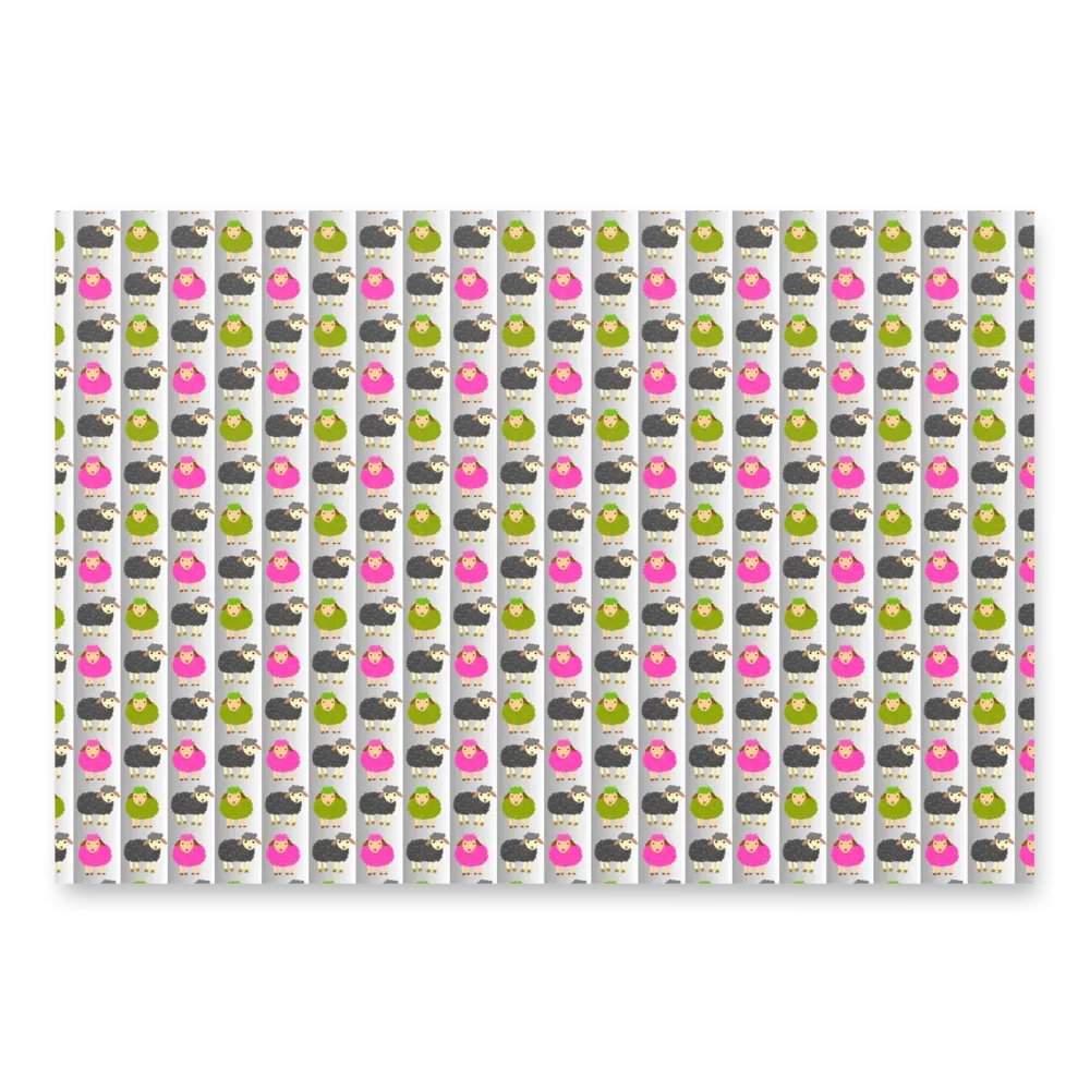 Cute Sheep Wrapping Paper product image (3)